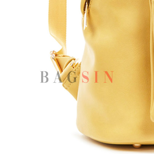 Σακίδιο Πλάτης Μαλακό Verde Backpack 16-6027 Κίτρινο
