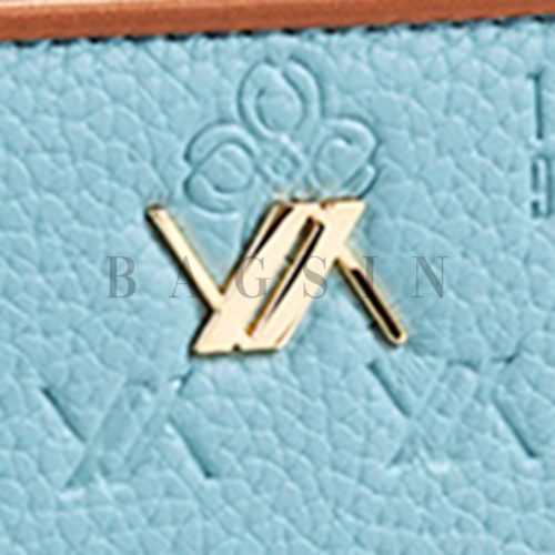 Πορτοφόλι Δίχωρο Με Λογότυπο Verde 18-1177 Γαλάζιο-Ταμπά