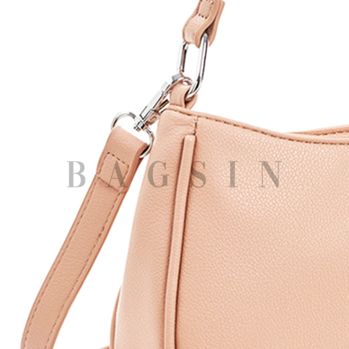 Τσάντα Ώμου-Χιαστί Με Αλυσίδα Verde 16-6408 Baby Pink