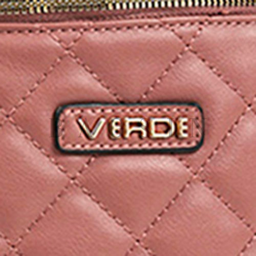 Τσαντάκι Μέσης-Στήθους Καπιτονέ Verde 16-6179 Dusty Pink