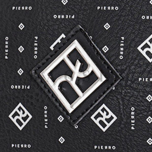 Σακίδιο Πλάτης Με Λογότυπο Pierro Backpack 90569PM Μαύρο