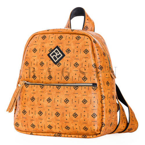 Σακίδιο Πλάτης Με Λογότυπο Pierro Backpack 90569PM Ταμπά