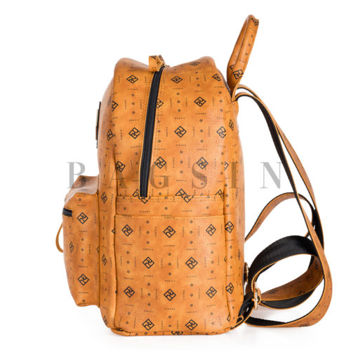 Σακίδιο Πλάτης Με Λογότυπο Pierro Backpack 90790PM Ταμπά